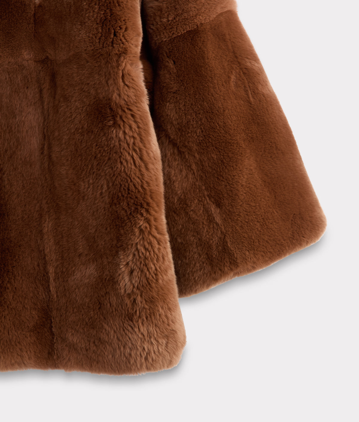 Dahlia Fur Coat :: Nutmeg 4