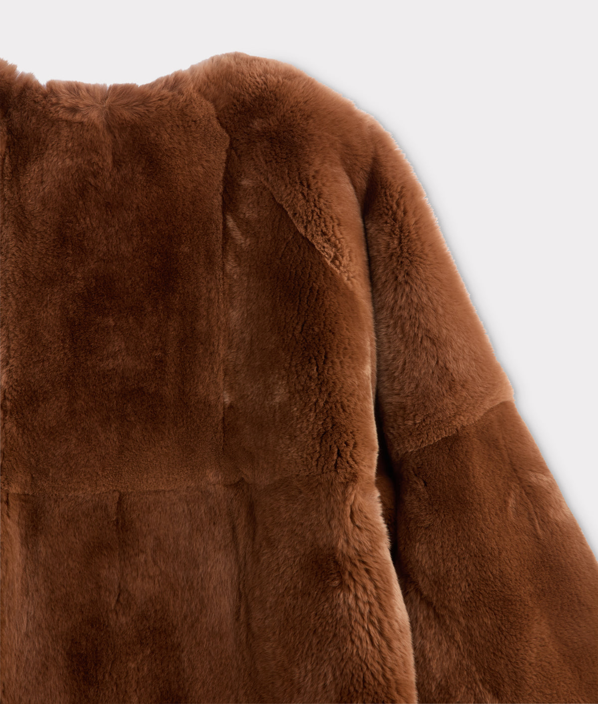 Dahlia Fur Coat :: Nutmeg 5