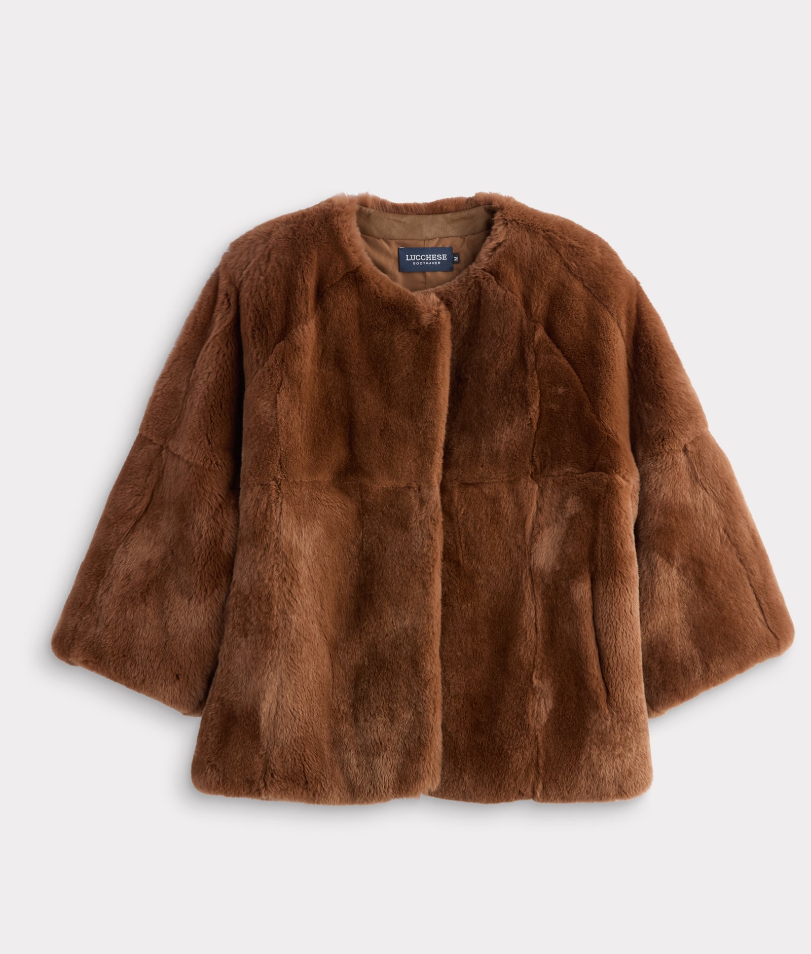 Dahlia Fur Coat :: Nutmeg product image