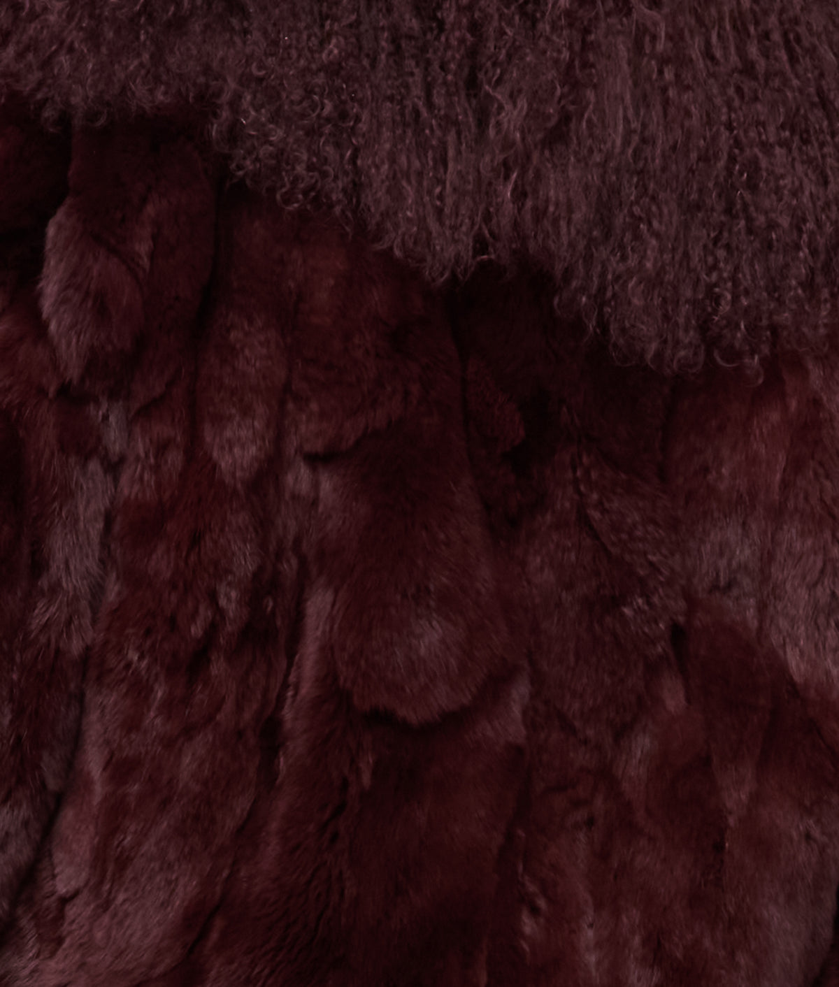 Melbourn Fur Jacket :: Black Cherry 4