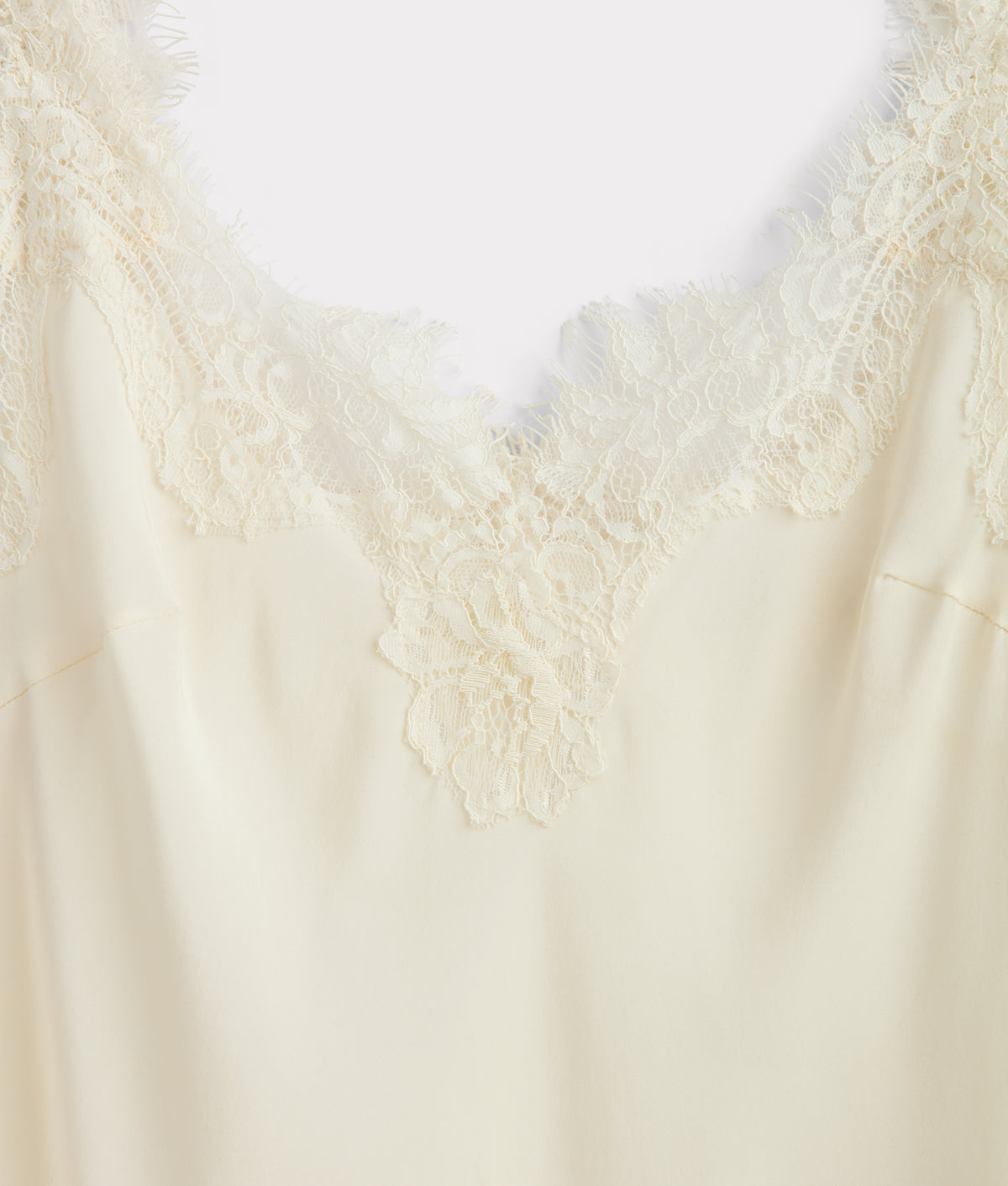 Megan Coco Bias Cami :: White 2