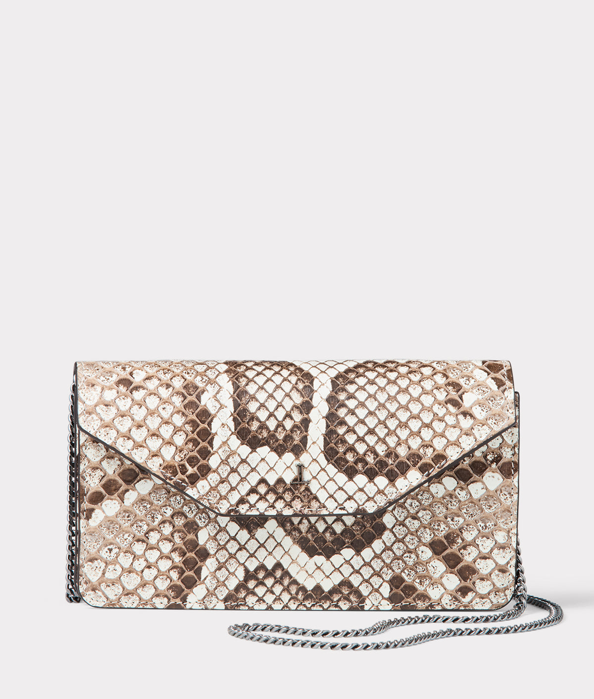 Long Exotic Wallet On A Chain :: Natural 1