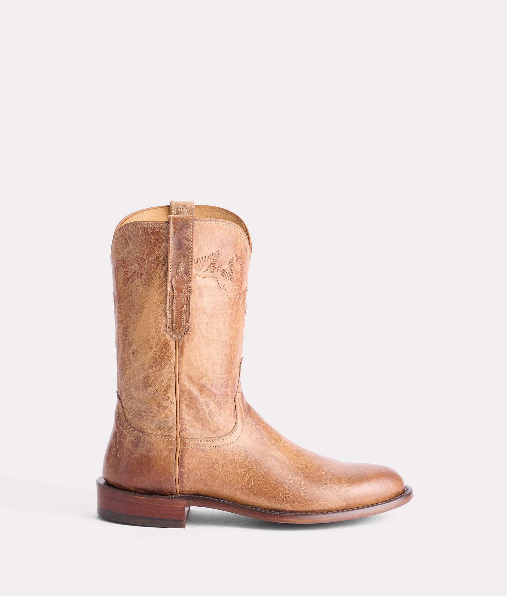 Lucchese ローパーブーツ 6 1/2 24.5 Sunset Roper Boot - Tan Goat - Lucchese