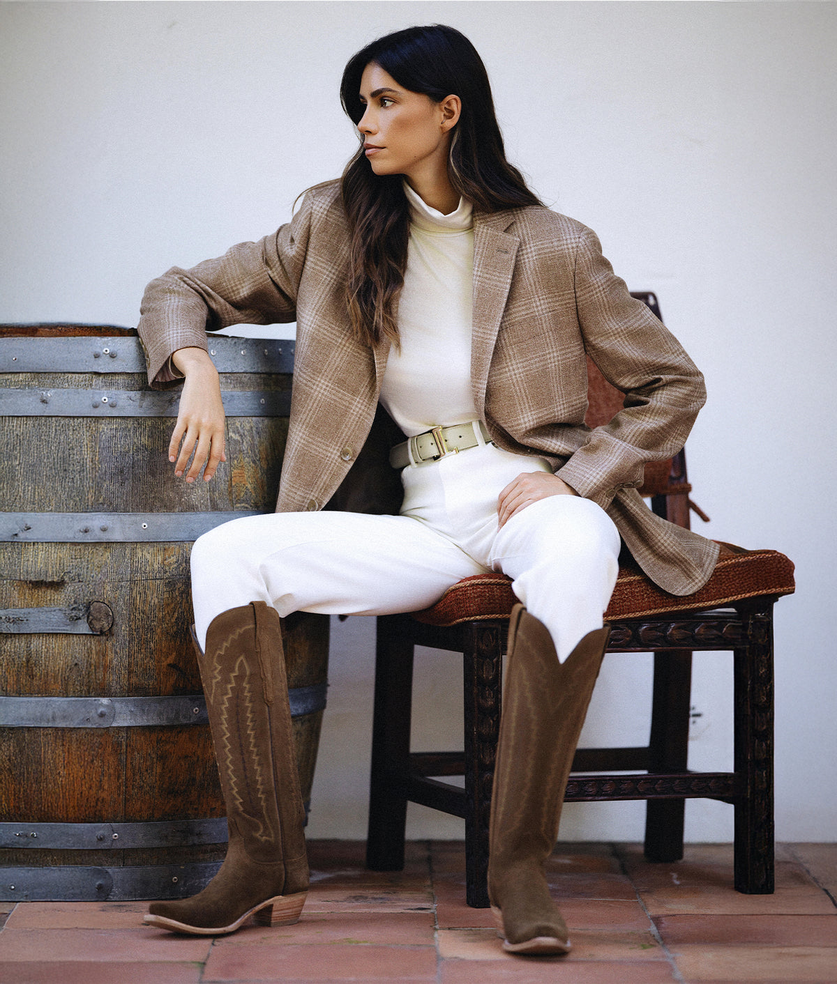 Aria Turtleneck :: Ivory 2