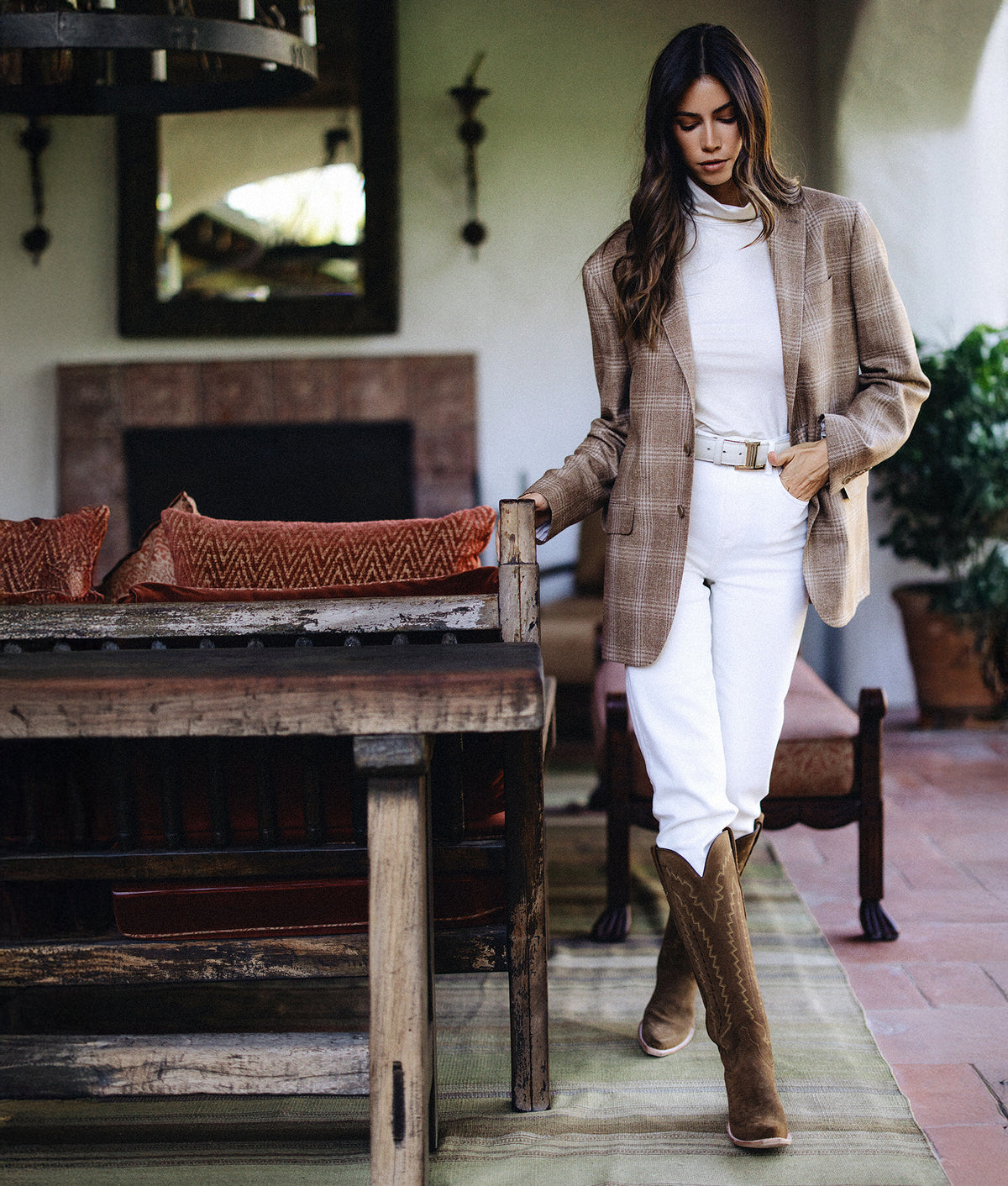 Aria Turtleneck :: Ivory 5