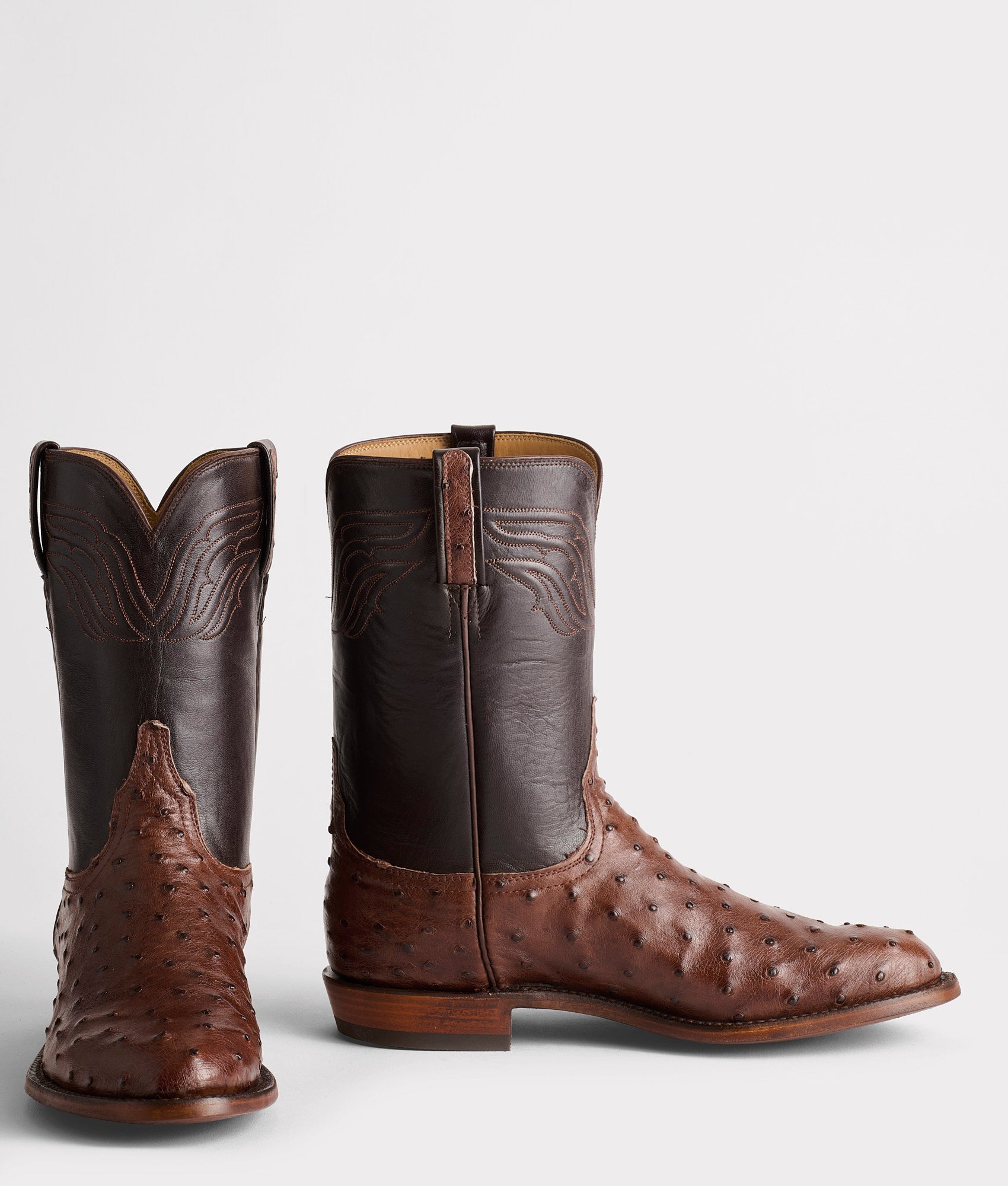 Augustus Boot Sienna/Dark Brown Lucchese - Main Image
