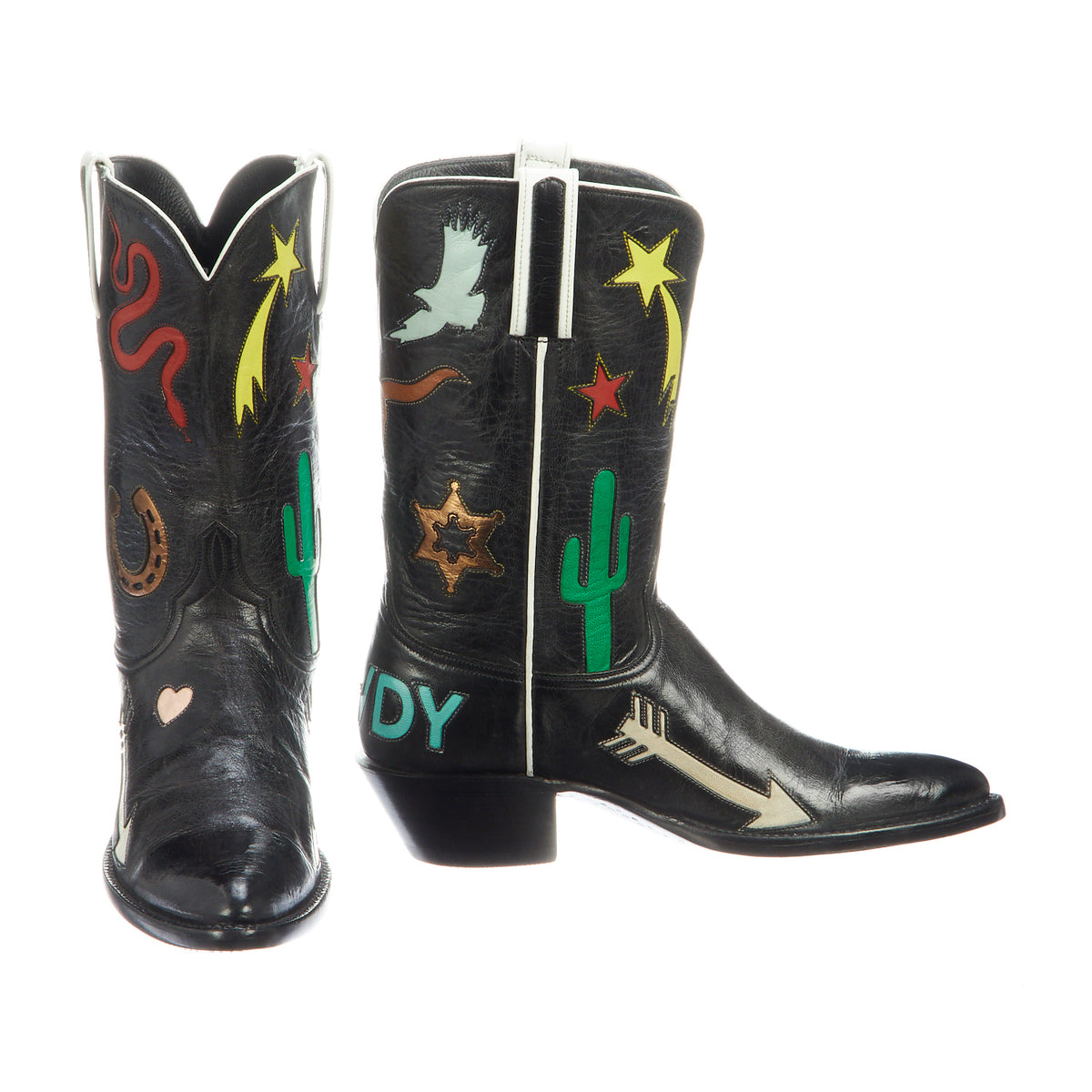 
    Howdy Y&#39;All Boot :: Black