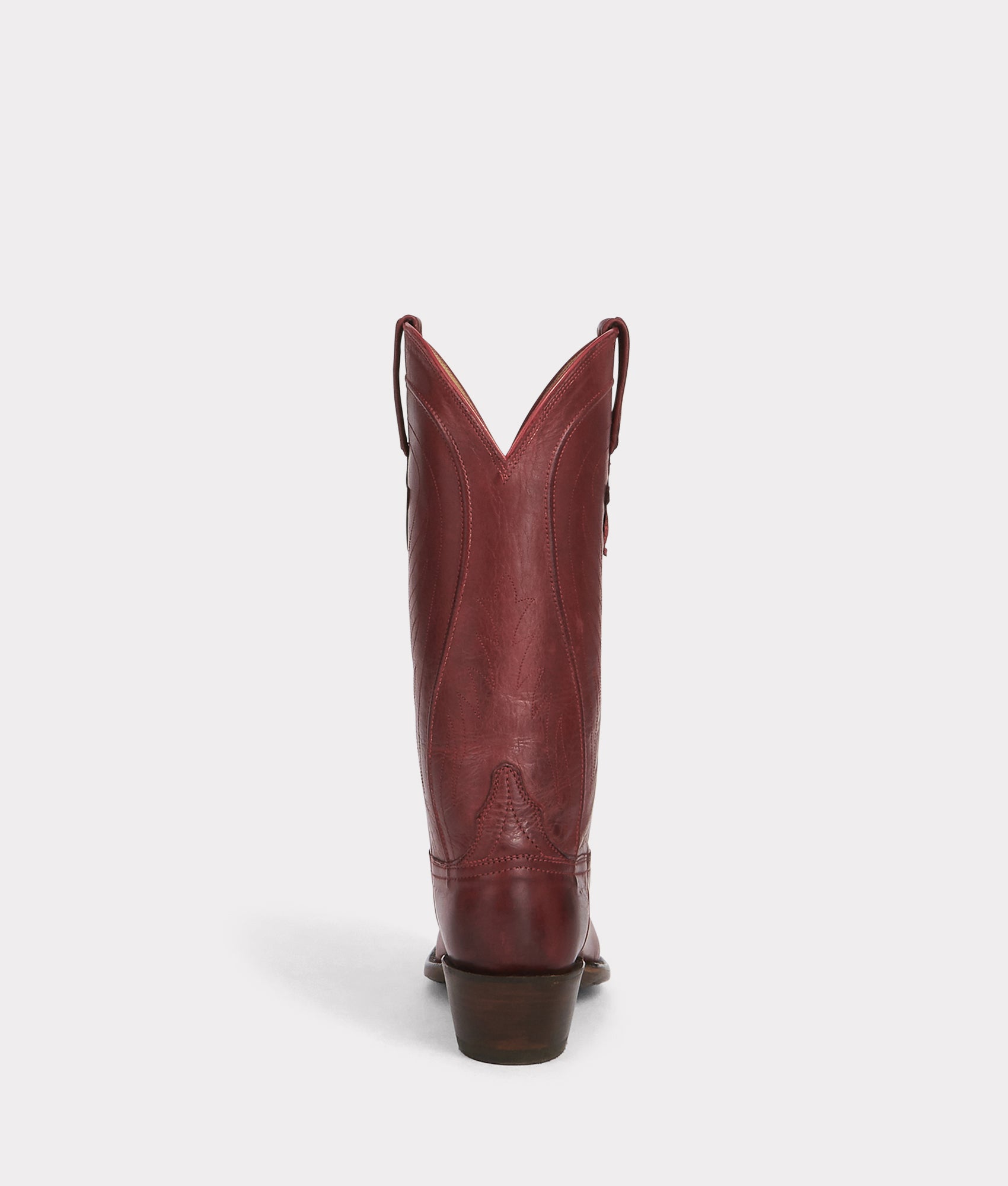 red leather dress boots ALOHAS | Liberty Leather Boots