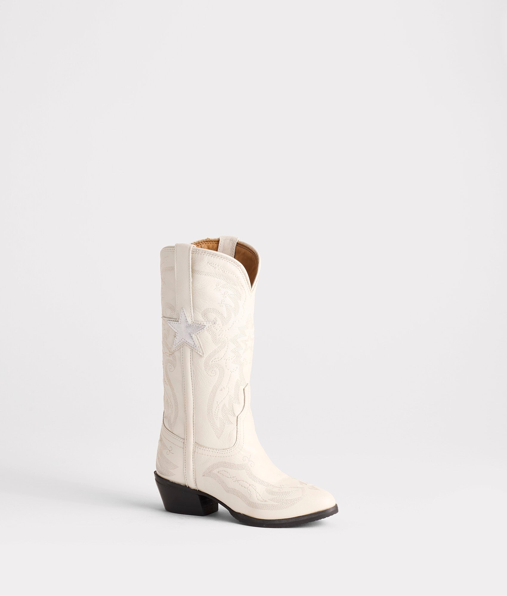 Little Gina Kids/Youth Boot White Lucchese