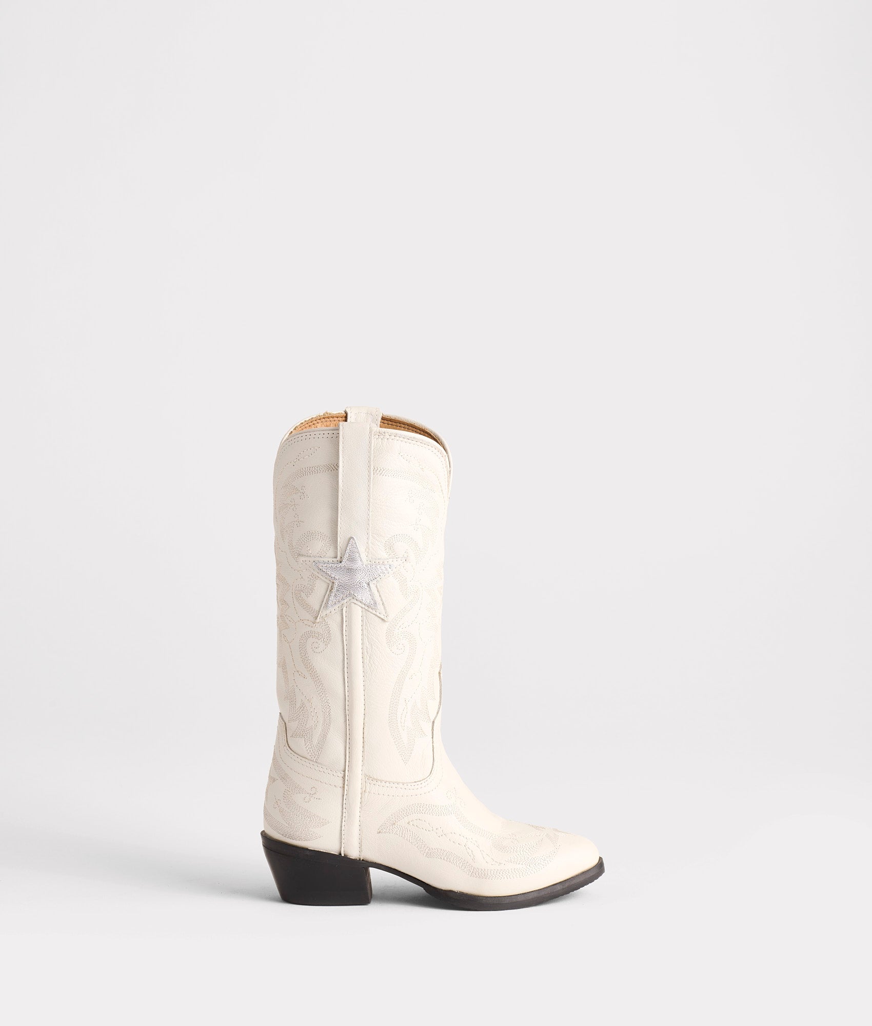 Little Gina Kids/Youth Boot - White - Lucchese