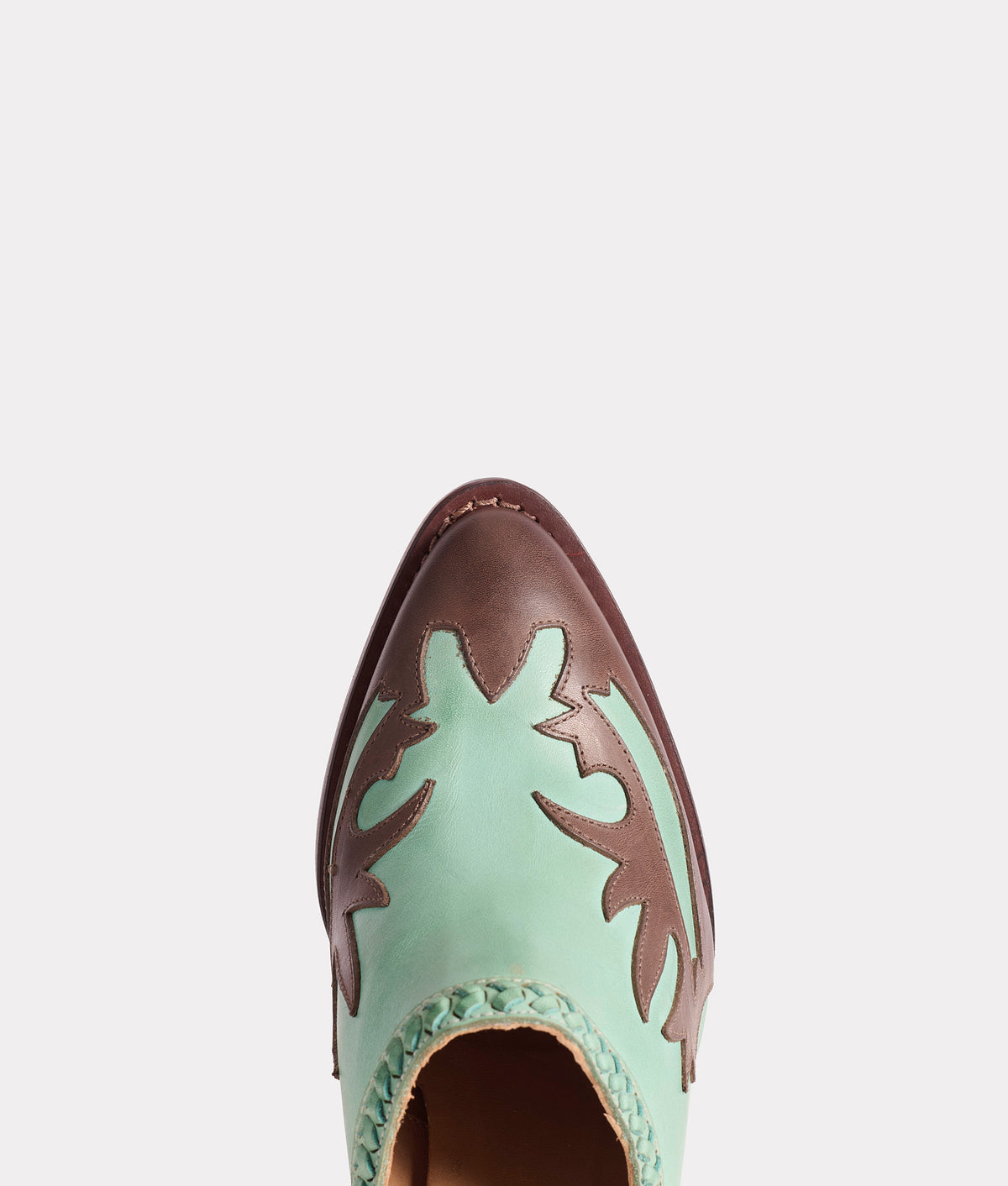 Patti II :: Turquoise/Whiskey 3