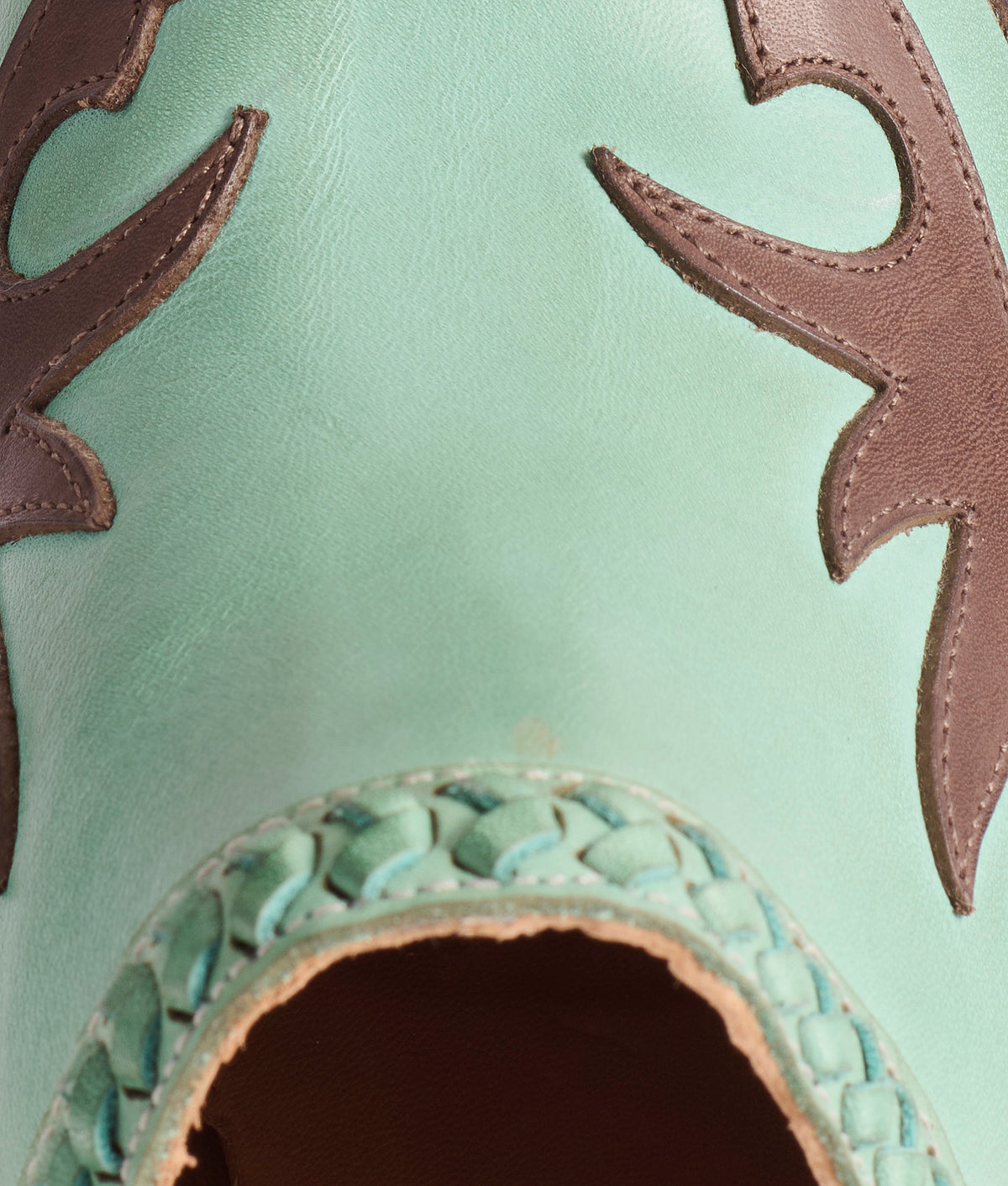 Patti II :: Turquoise/Whiskey 8