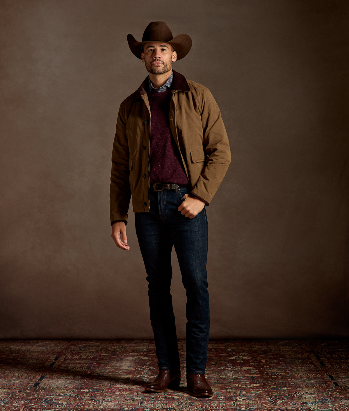 Jesse Men's Slim Straight Jean :: Cavalry Blue 2