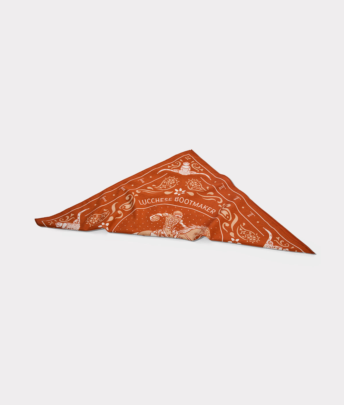Austin Bronc Bandana :: Burnt Orange 4