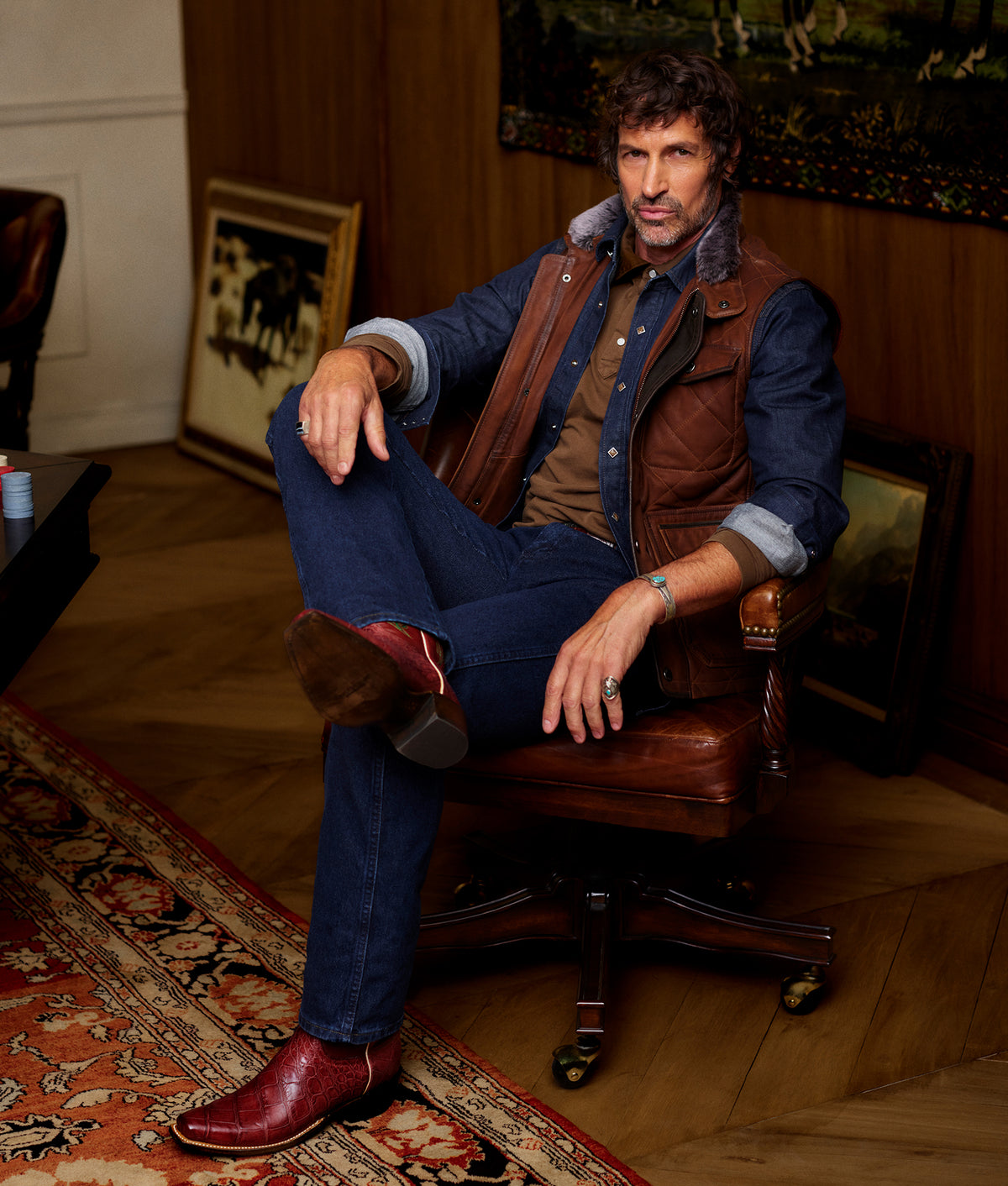 Cody Long Sleeve :: Brown 2