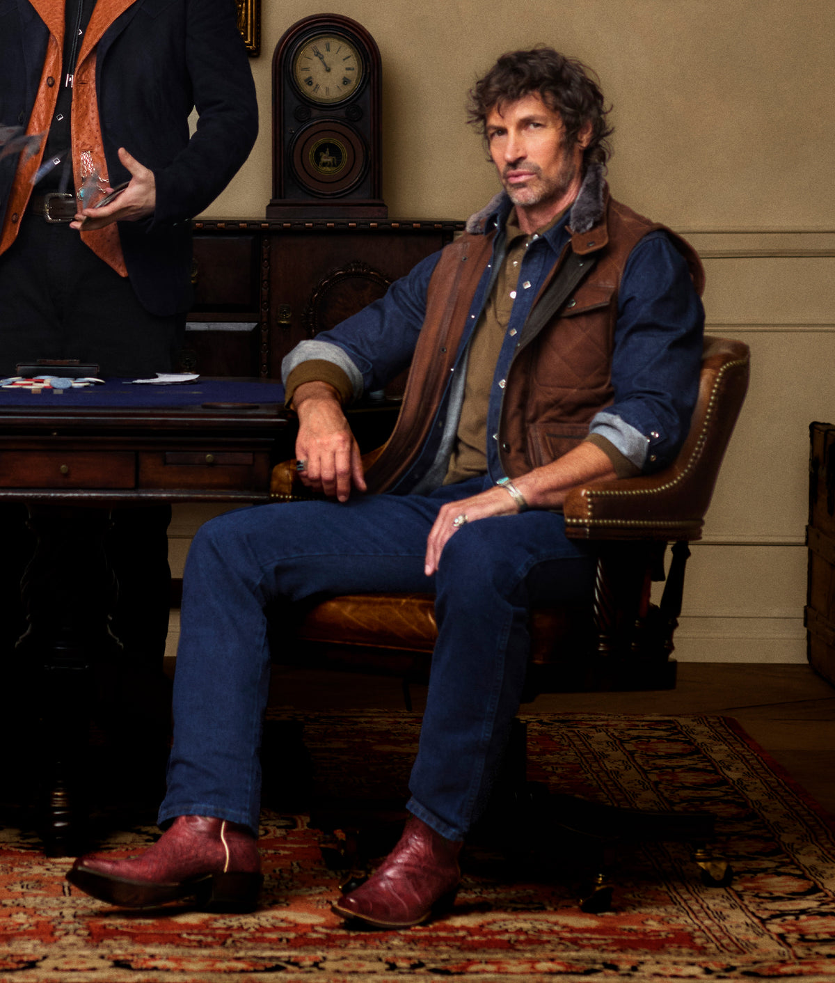 Cody Long Sleeve :: Brown 7