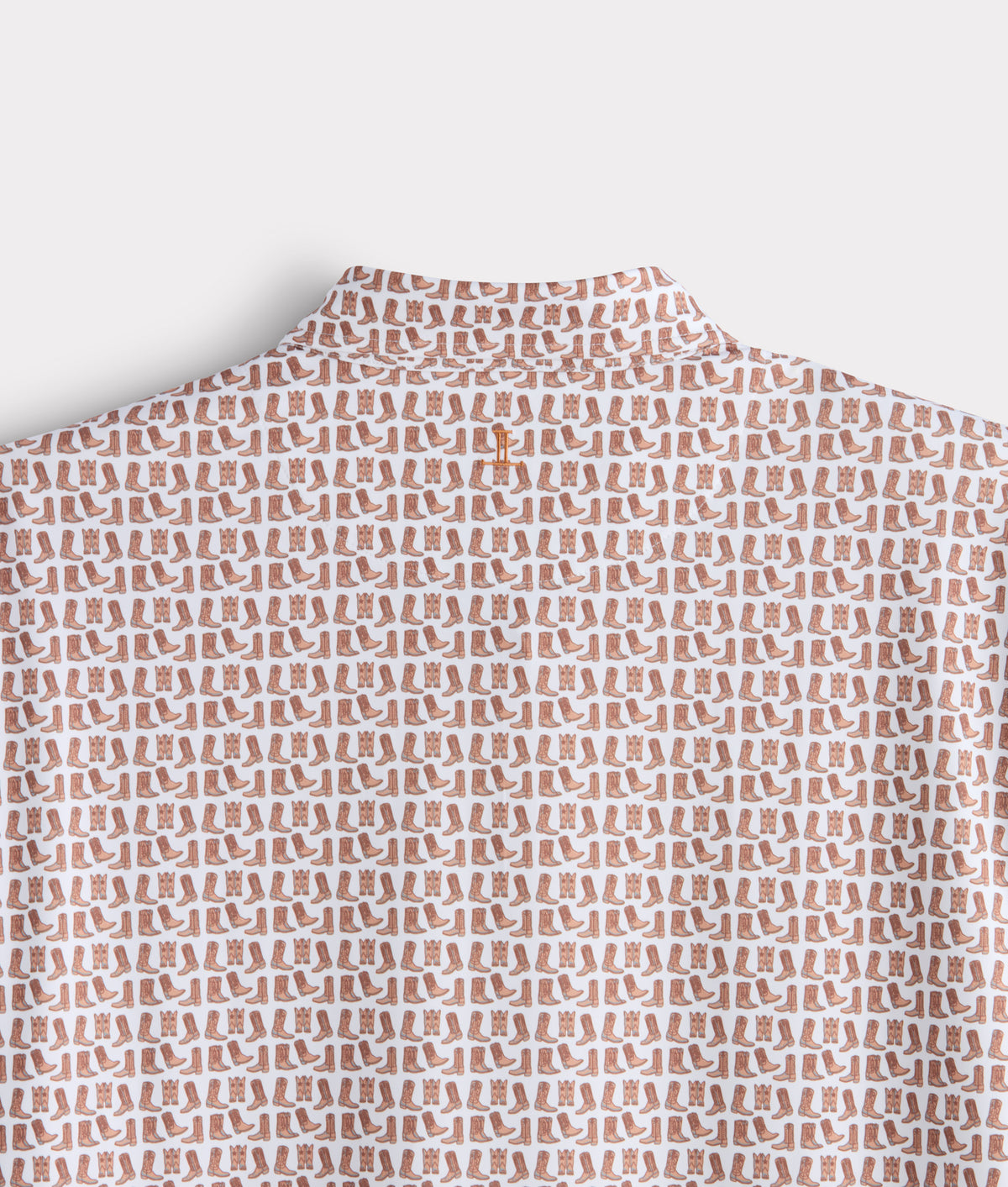 Lucchese Golf Polo :: Barnwood 7