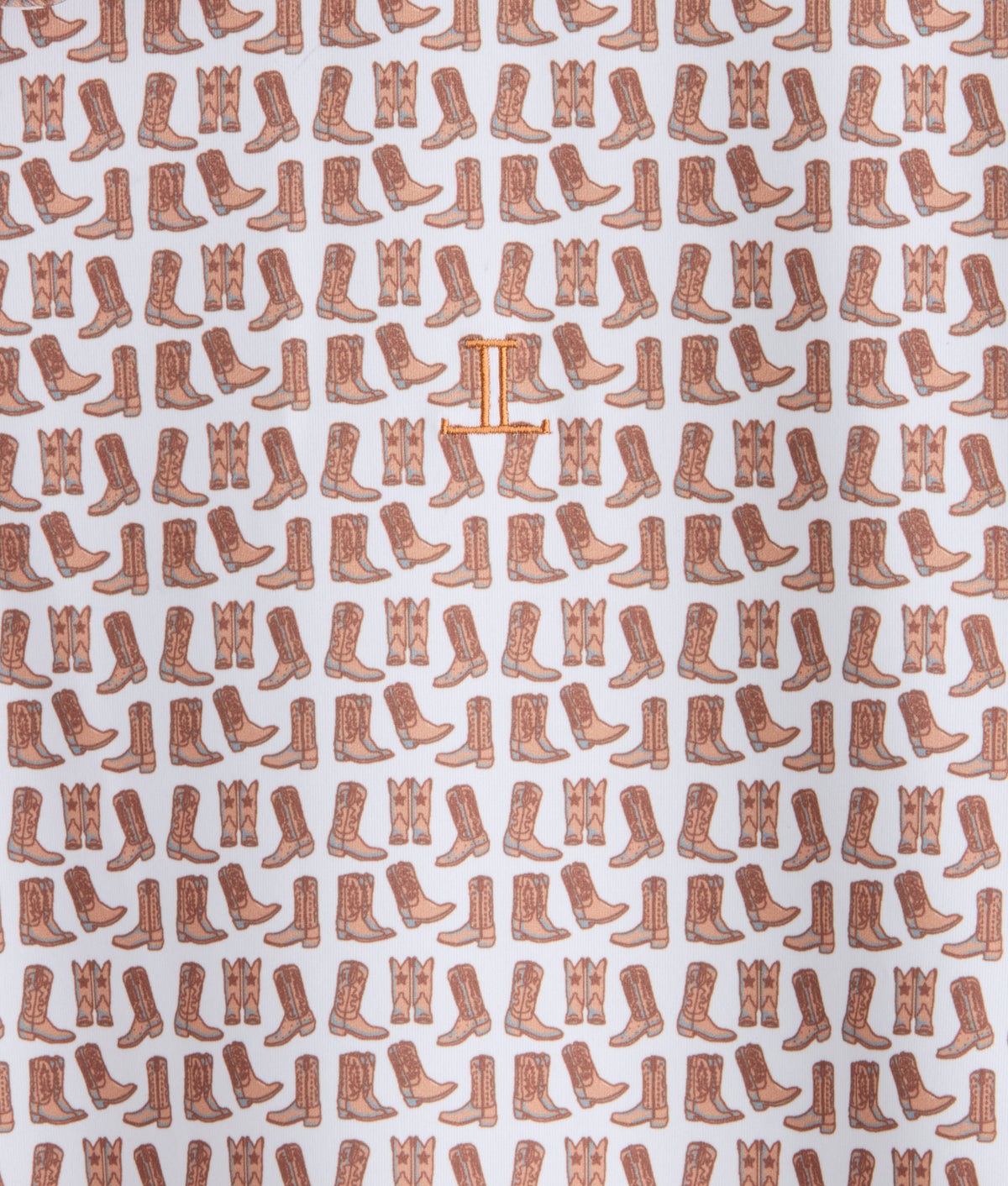 Lucchese Golf Polo :: Barnwood 10