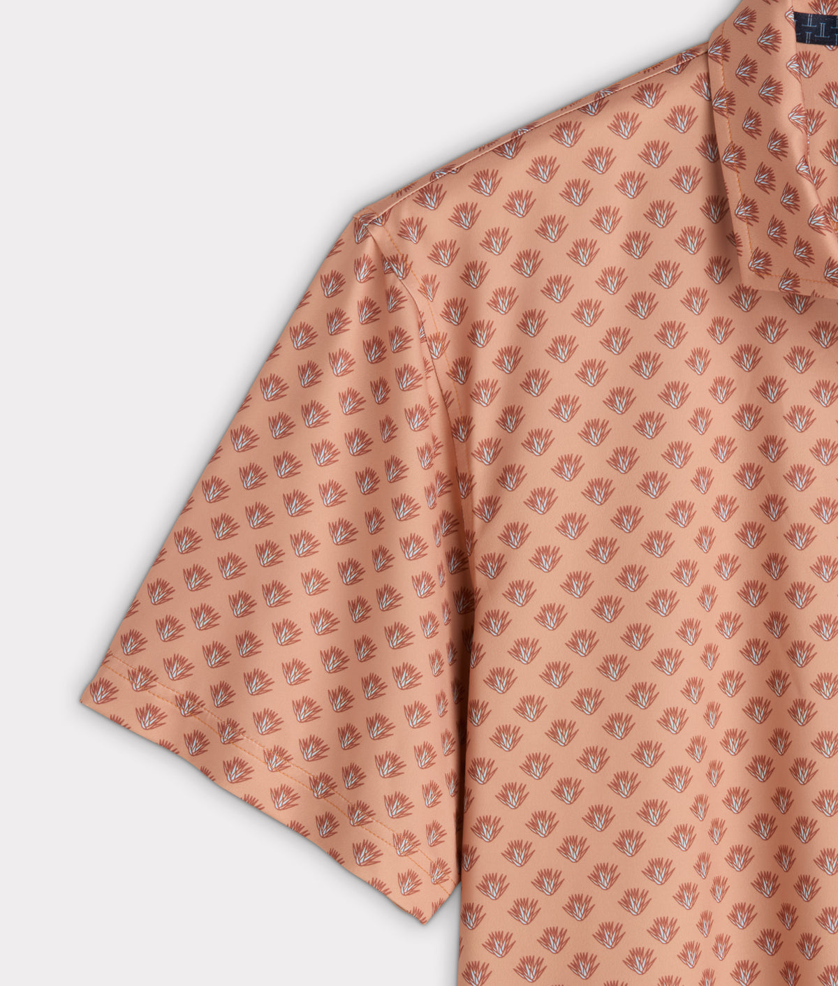 Lucchese Golf Polo :: Rust 6
