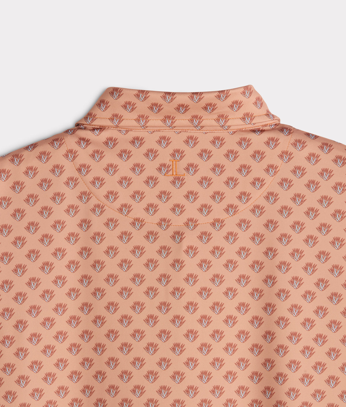 Lucchese Golf Polo :: Rust 5
