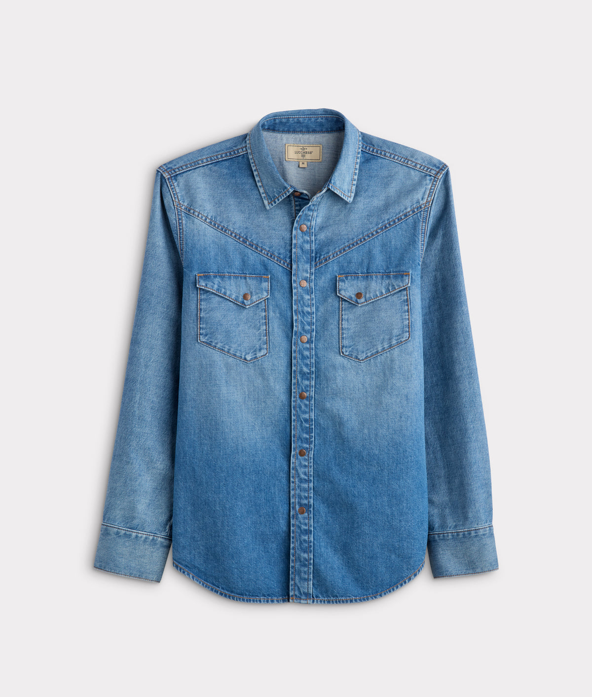 Jordy Denim Shirt :: Small Town Blue 1