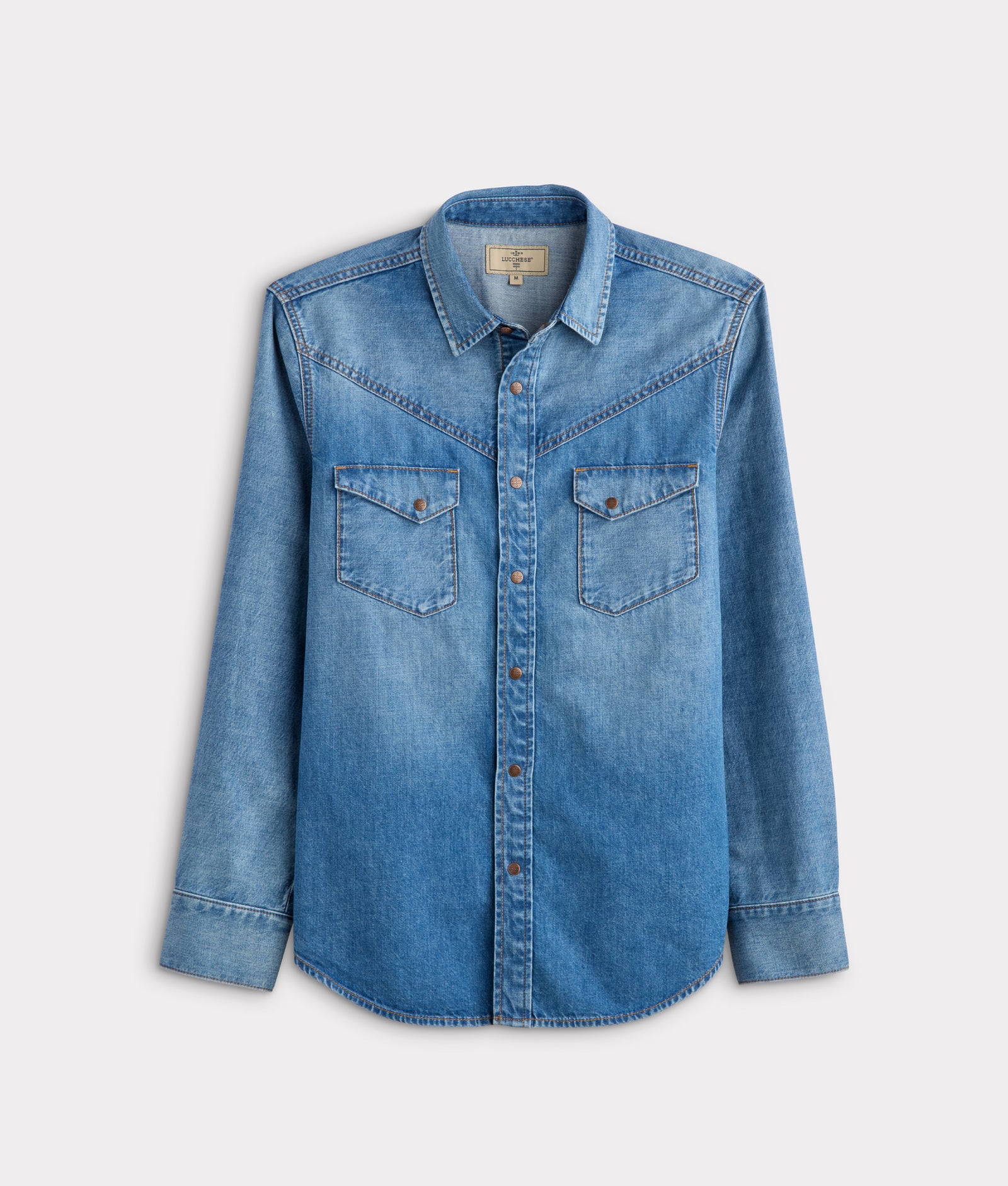 Jordy Denim Shirt :: Small Town Blue product image