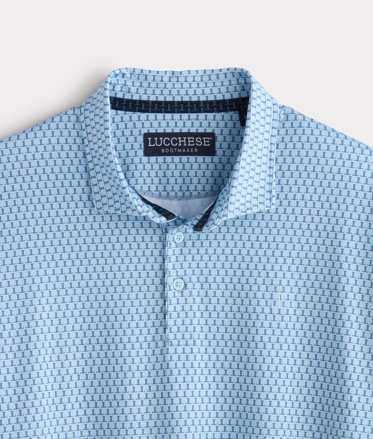 Lucchese Golf Polo :: Turquoise 5
