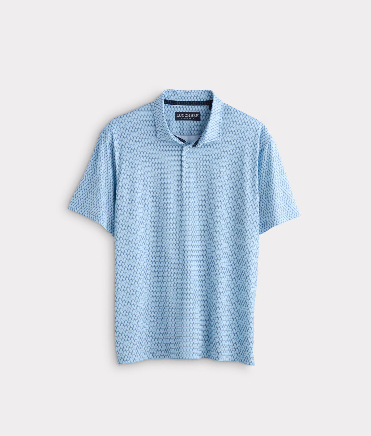 Lucchese Golf Polo :: Turquoise 1