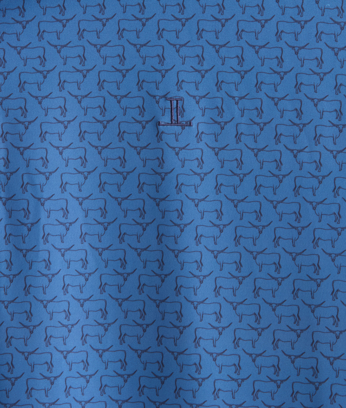 Lucchese Golf Polo :: Navy 7