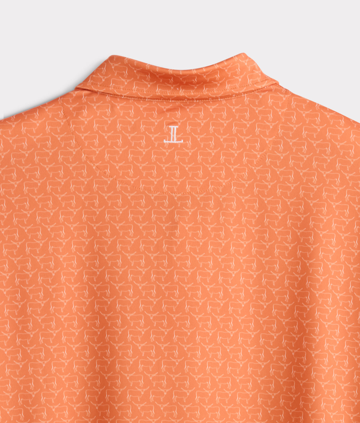 Lucchese Golf Polo :: Burnt Orange 8