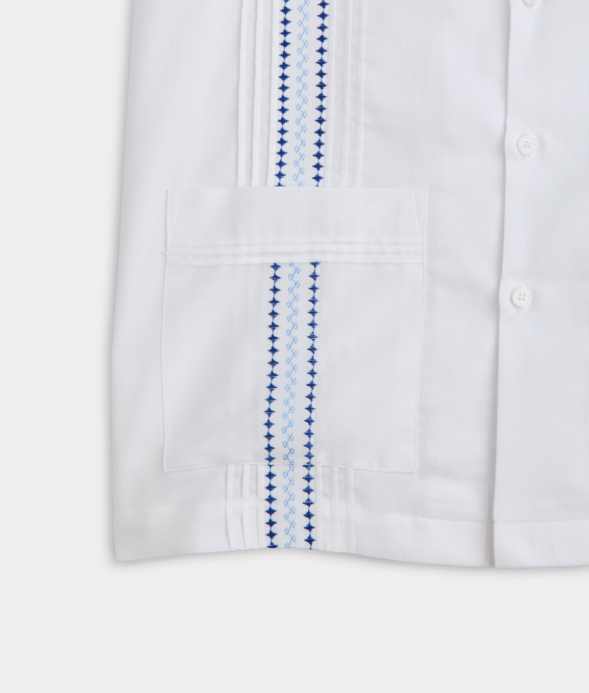 Guayabera Shirt :: White 10