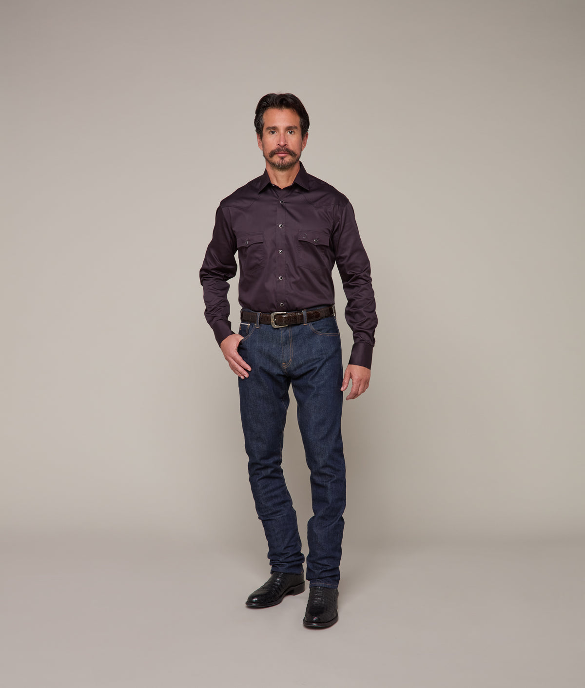 Lucchese x Chris Stapleton Classic Fit :: Black 2