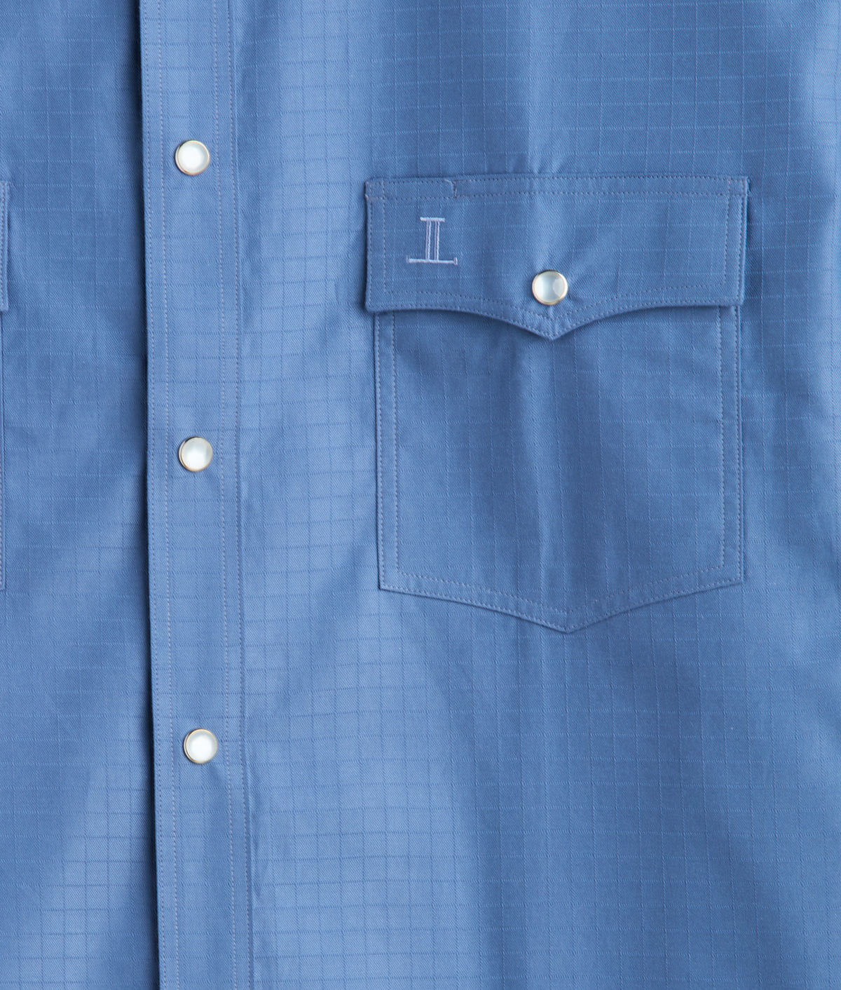 El Paso Cowboy Fit :: Slate Blue 6