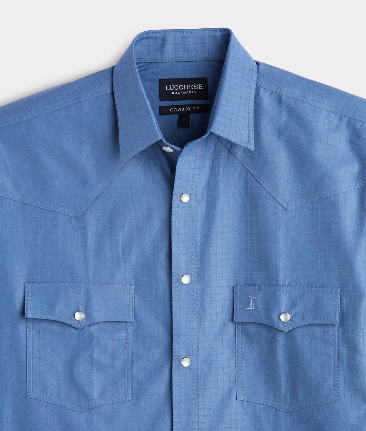 El Paso Cowboy Fit :: Slate Blue 7