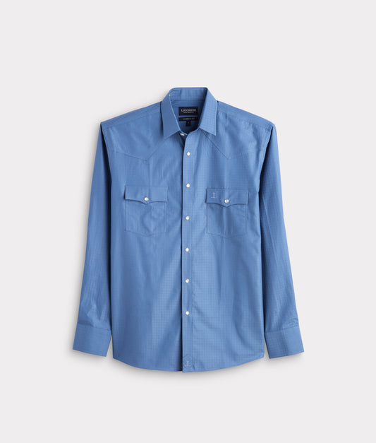 El Paso Cowboy Fit :: Slate Blue