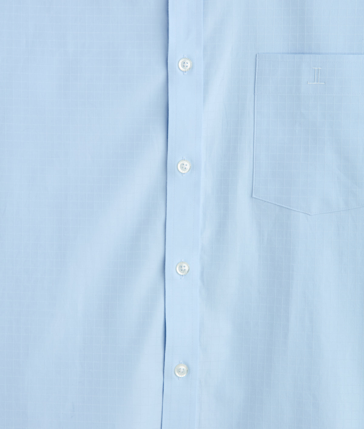 San Antonio Cowboy Fit :: Sky Blue Square Dobby 3