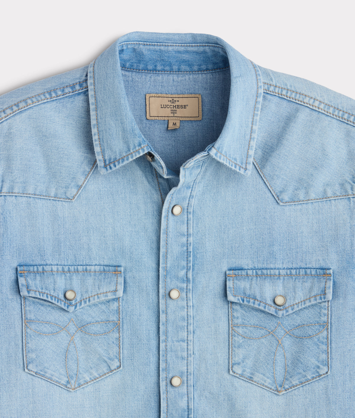 Jacob Men's Shirt :: Chambray Blue 3