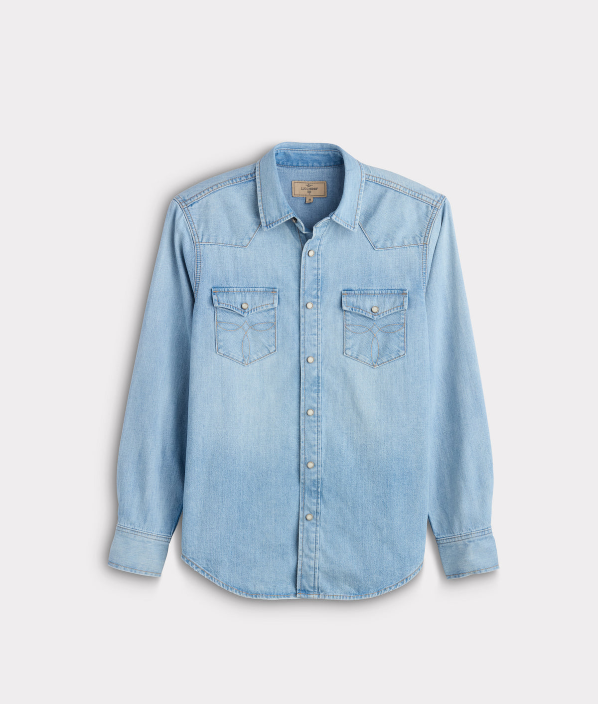 Jacob Men's Shirt :: Chambray Blue 1