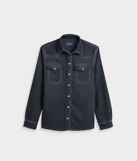 Roper Denim Shirt :: Black Denim