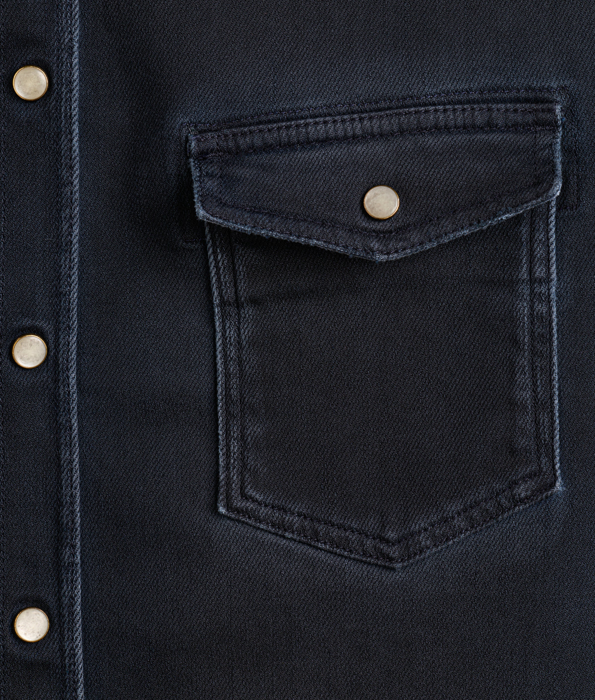 Roper Denim Shirt :: Black Denim 5