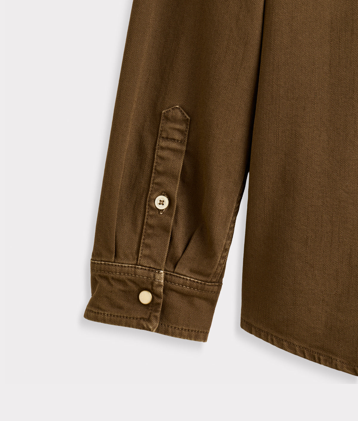 Roper Denim Shirt :: Brown Denim 3