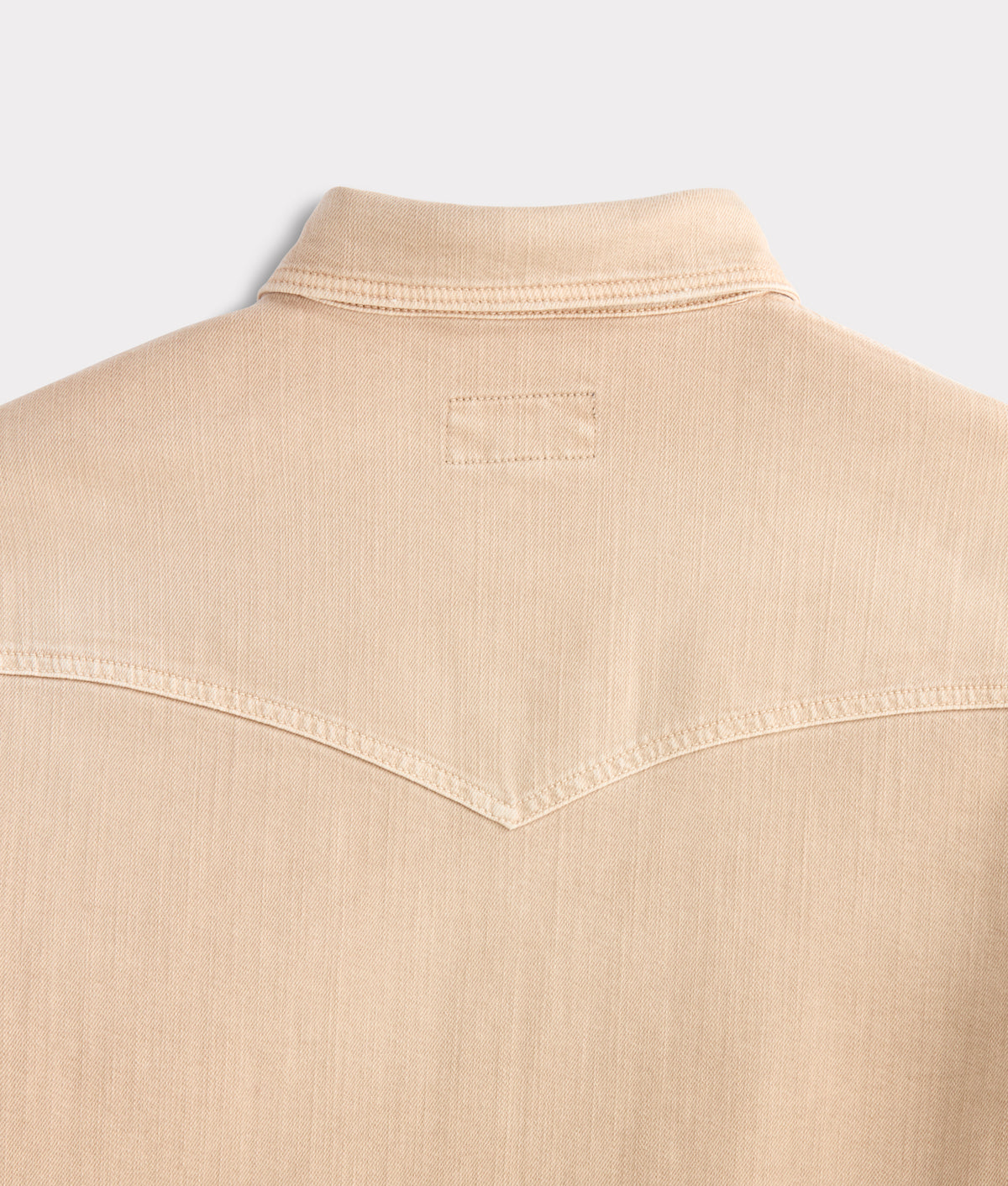 Men's Roper Denim Shirt :: Beige 8