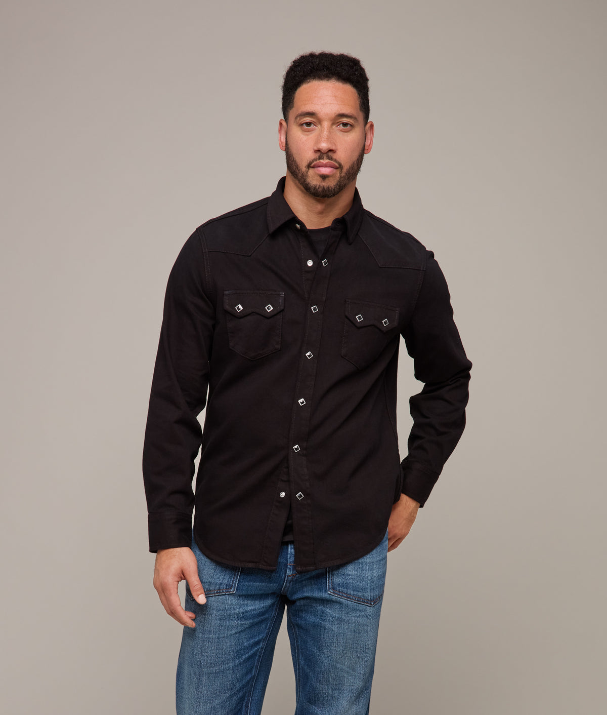 Sawyer Sawtooth Pocket Shirt :: Black 10