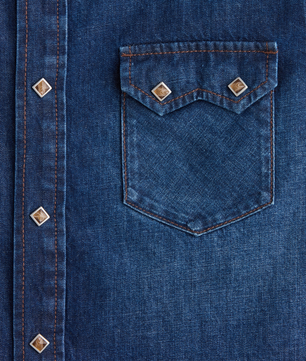 Sawyer Sawtooth Pocket Shirt :: Dark Denim 11