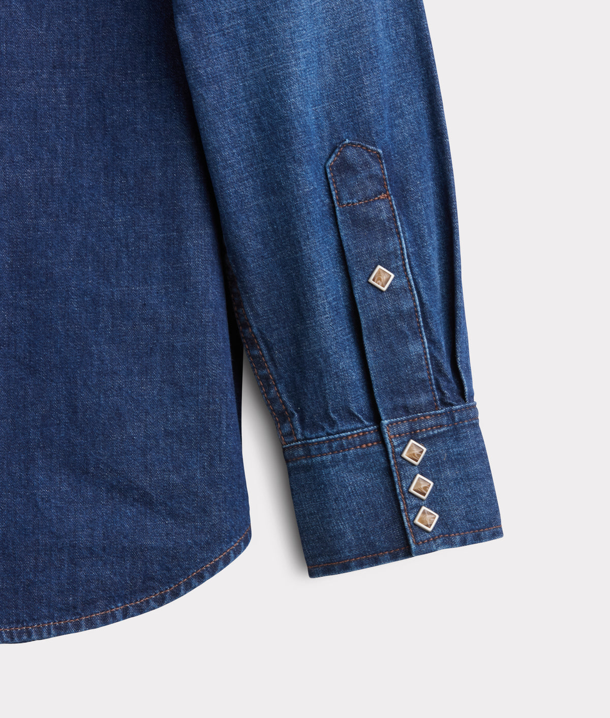 Sawyer Sawtooth Pocket Shirt :: Dark Denim 9