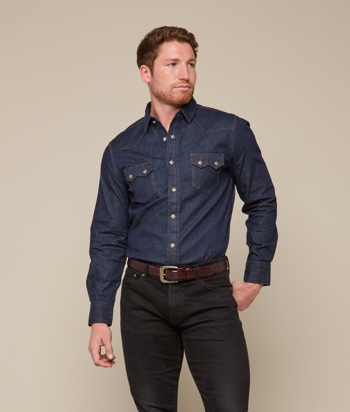 Sawyer Sawtooth Pocket Shirt :: Midnight 11