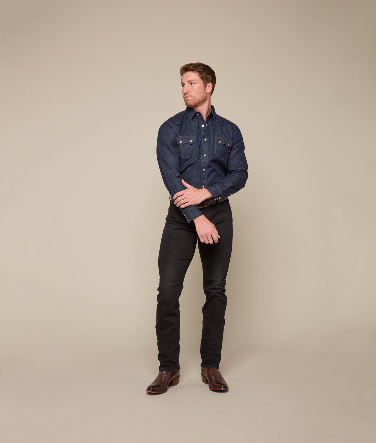 Sawyer Sawtooth Pocket Shirt :: Midnight 3