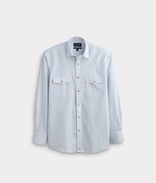 El Paso Cowboy Fit:: Gold/White/Navy Multi