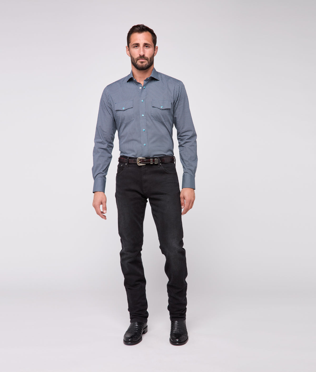 El Paso Classic Fit :: Grey/Multi 2