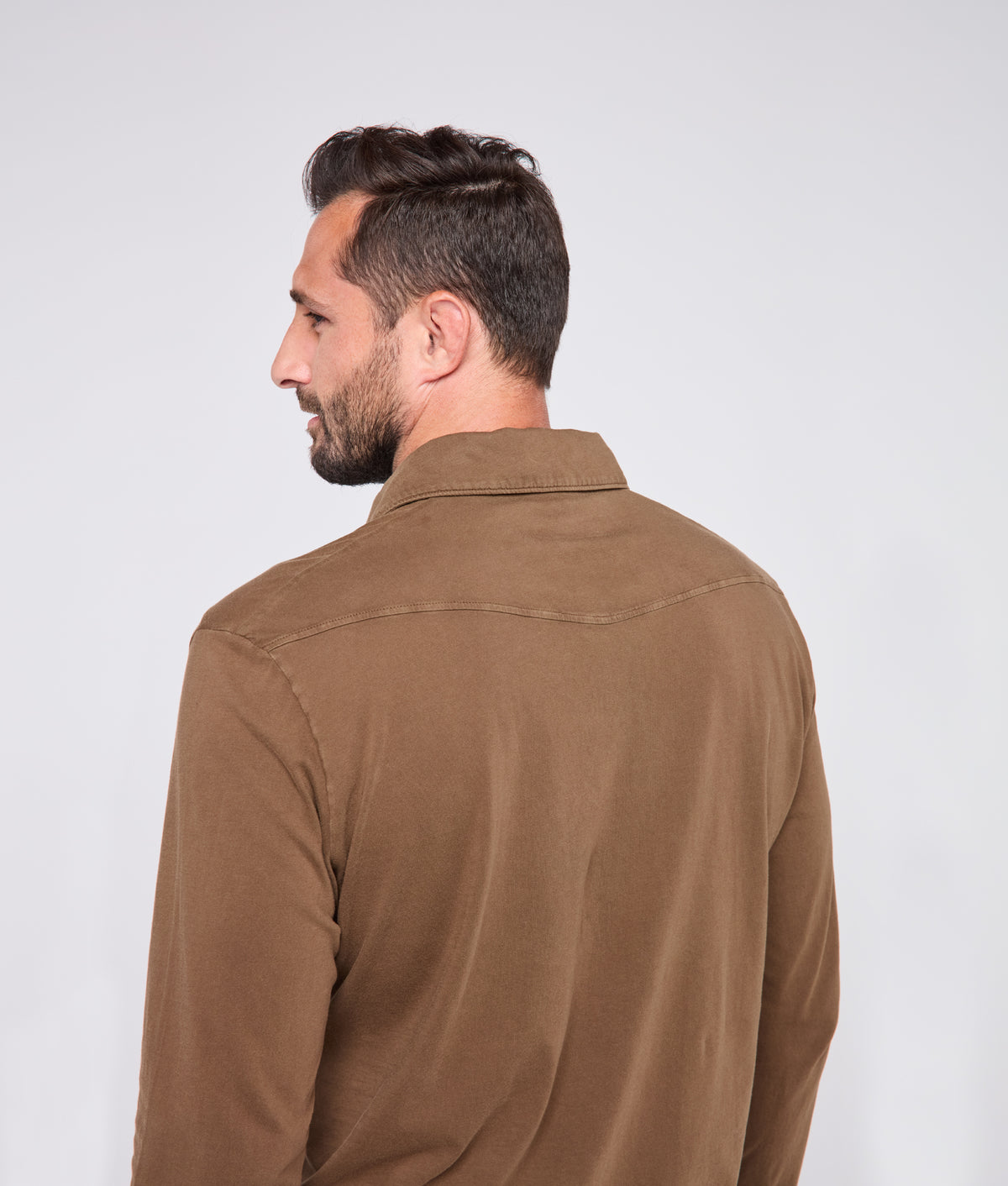 Cody Long Sleeve :: Brown 3